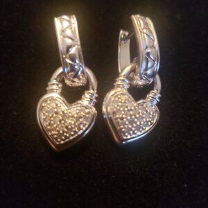 Hearts of Diamonds Earrings